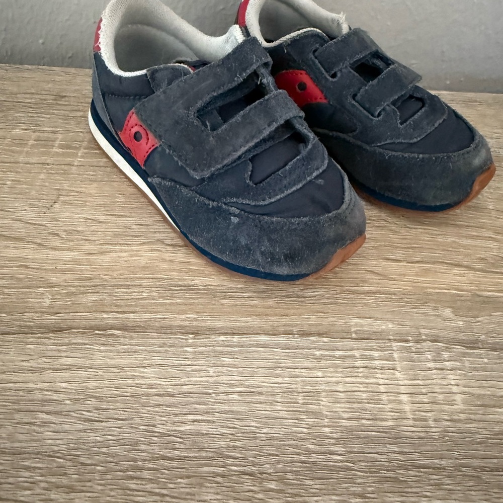 Saucony Kids Sneakers - Navy and Red